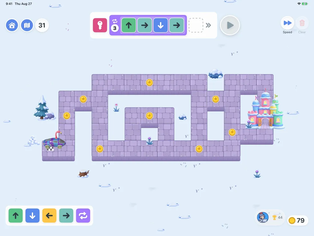Level 31, first winter level