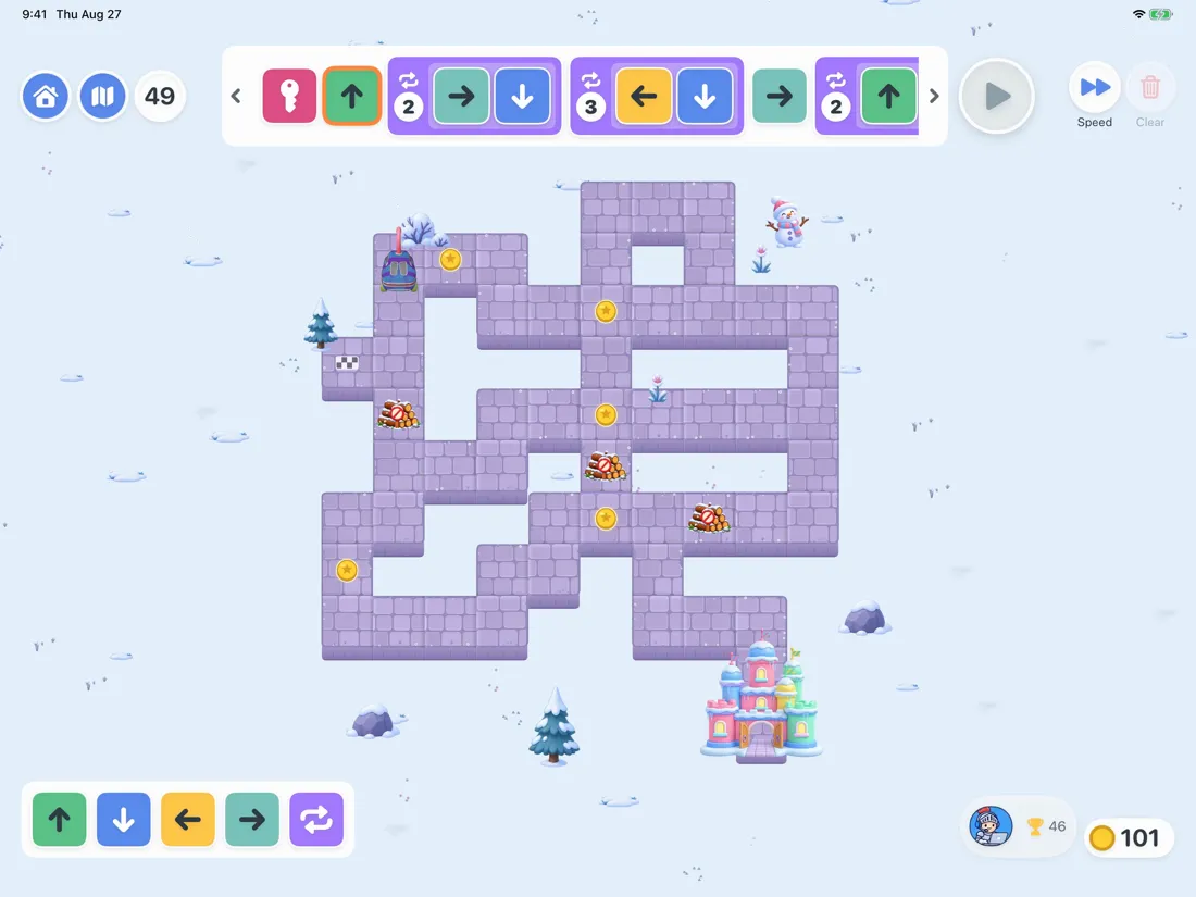 Level 49, a large winter level