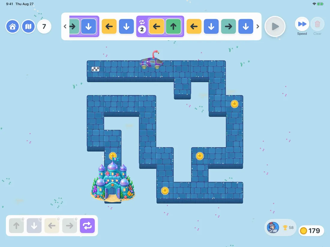 Fixed Arrows World, level 7